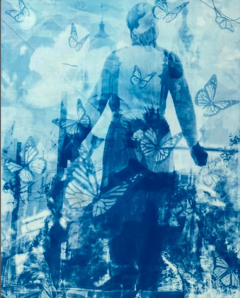 cyanotype by Eliana Calle Saari